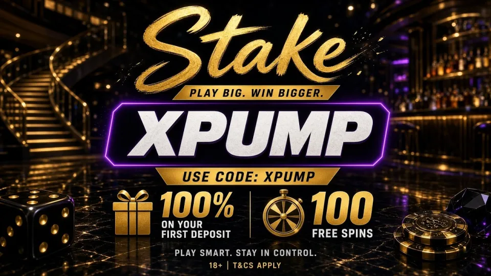 How to use the Stake promo code XPUMP to unlock your welcome bonus
